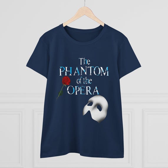 オペラ座の怪人 Tシャツ：ブロードウェイ ミュージカル レディース T