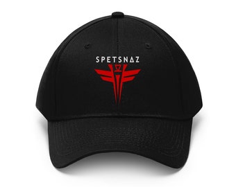 Spetsnaz Logo Russian Army Special Force Black Hat Organic Baseball Cap