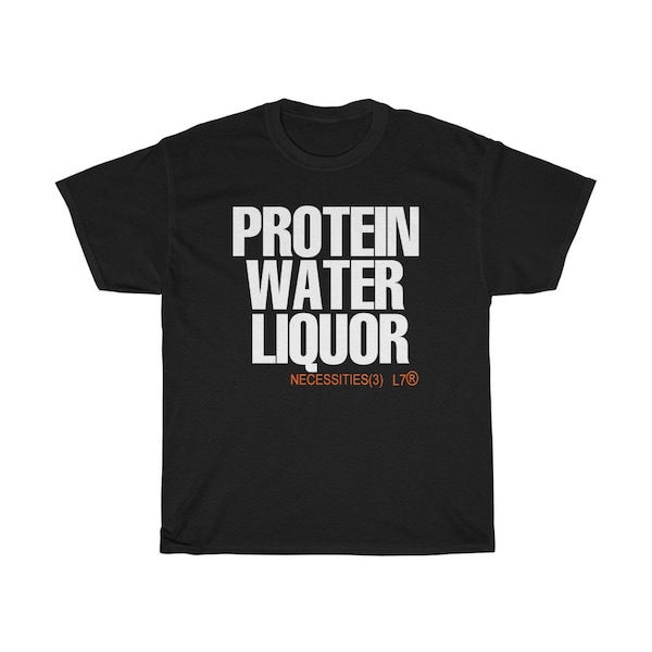 Protein Water Liquor Kazushi Sakuraba MMA Icon Navy Black T-Shirt Size S to 5XL