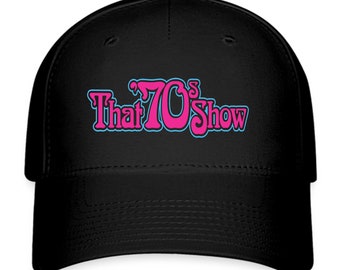 That 70s Show Logo Black Baseball Cap - Retro TV Hat
