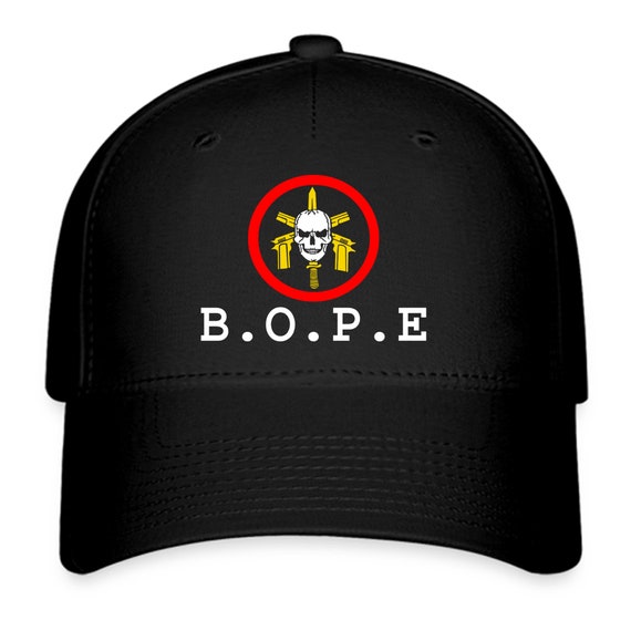 BOPE Tropa De Elite Squad Brazilian Special Force Black Hat Organic Baseball Cap