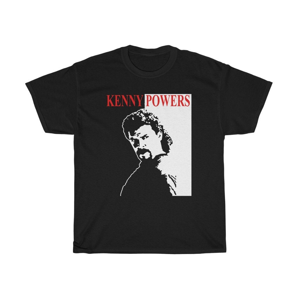 kenny powers black dress shirt Kenny Powers Movie Icon Navy Black Tee T-shirt Size S to 5XL
