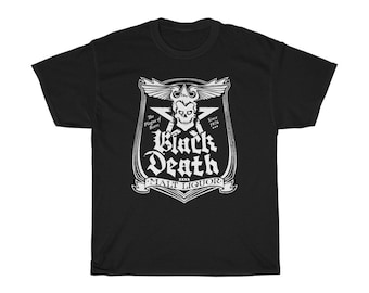 Black Death Malt Liquor Logo T-Shirt