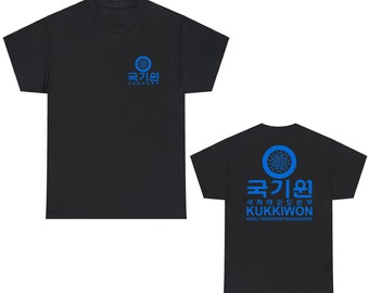 KUKKIWON World Taekwondo Headquartes Federation Maglietta di arti marziali coreane Taglie dalla S alla 5XL