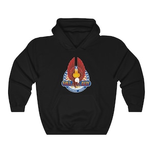 Fall Guy Insignia Stuntman Association Logo Black Hoodie Sweatshirt Size S to 3XL