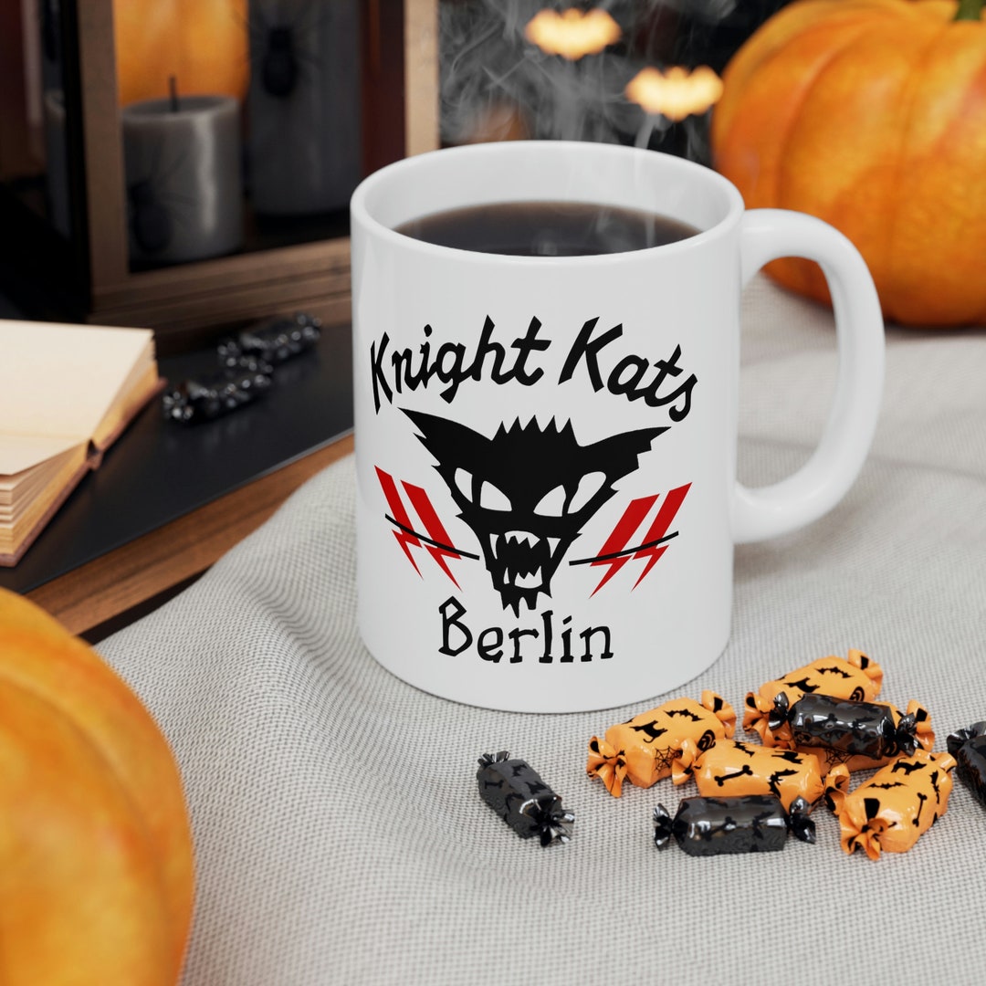 Knight Kats Berlin Motor Logo Symbol 11oz Coffee White Mug Etsy