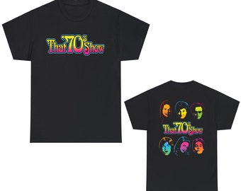 That '70s Show T-Shirt: Retro TV Show Symbol, Black Tee
