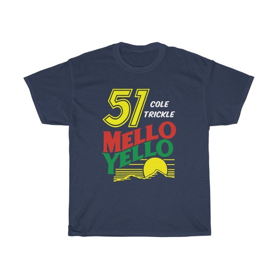Cole Trickle 51 Enjoy Mello Yello Navy Black T-Shirt Size S to ...