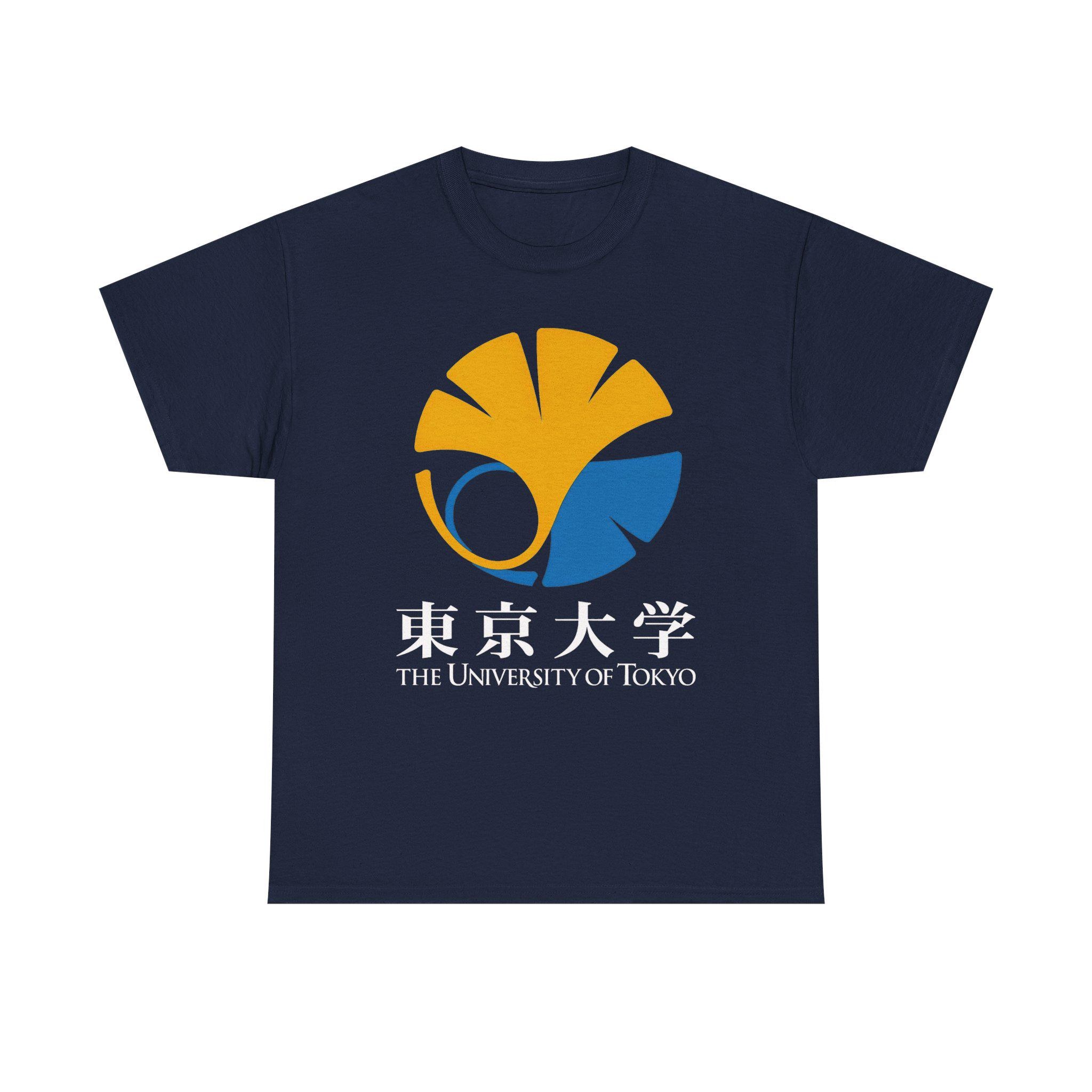 SHE tokyo  Amy  Navy  サイズ0 Tシャツ Tokyo University Japan Logo Black Navy Blue Red Tee T-shirt Size S