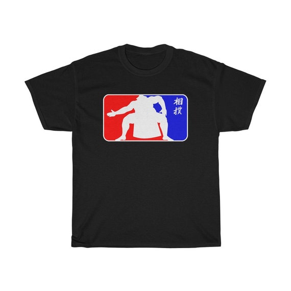 Silhouette Sumo Wrestler Wrestling Japanese Fight Fans T-Shirt Silhouette Sumo Wrestler Wrestling Japanese Fight Fans T-Shirt