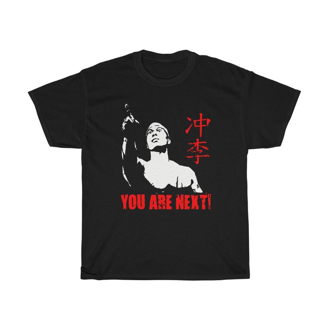 Bloodsport Chong Li You Are Next Slogan Retro Movie Black T-shirt Size ...