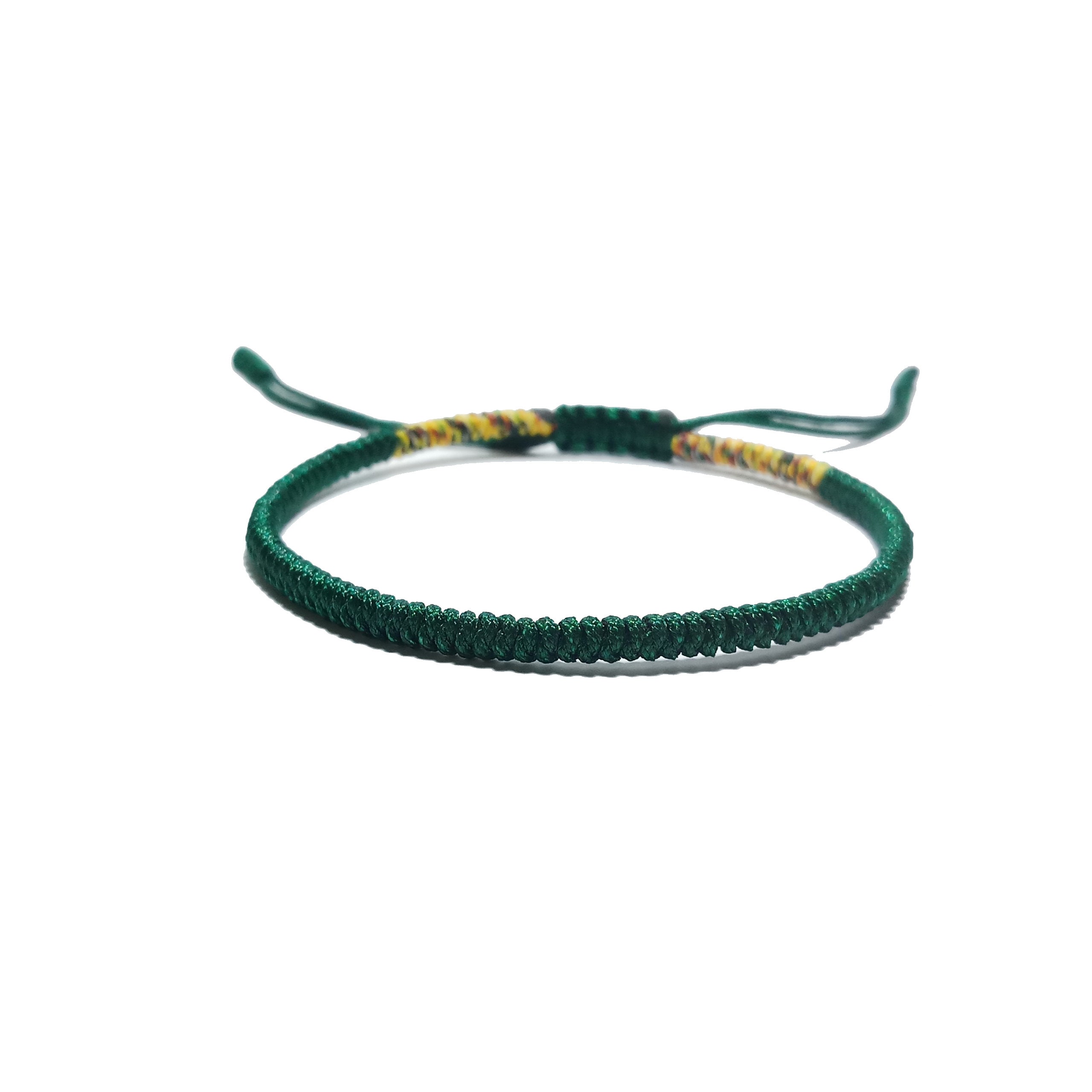 Tibetan Buddhist Handmade Lucky Rope Knots Bracelet Buddhist - Etsy