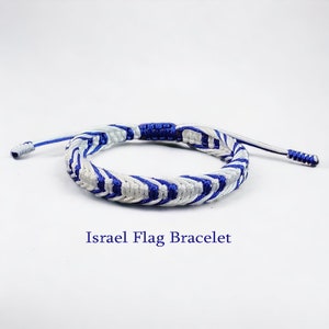 Bransoletka z flagą Izraela, biżuteria z Izraela, bransoletka szczęścia z Izraela, bransoletka z Izraela, bransoletka z amuletem
