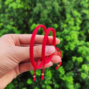 Red String Of Fate, Red Kabbalah Red Bracelet, Good Luck Bracelet, Friendship Bracelet, Matching Bracelet, Protect Bracelet, Amulet Bracelet
