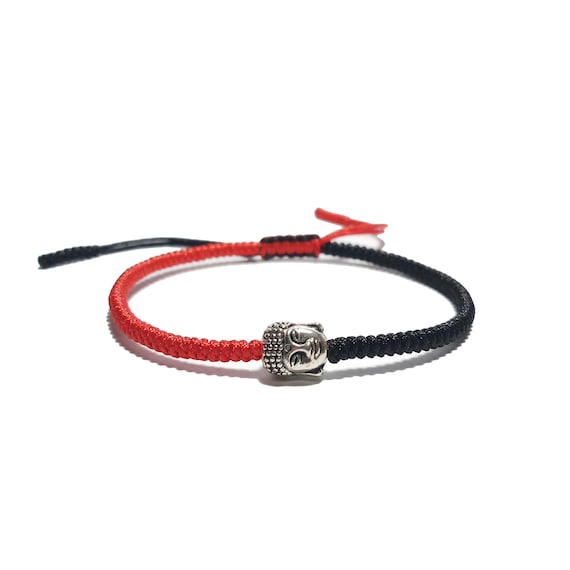 Lucky rope bracelet tibetan buddhist handmade knots best sale