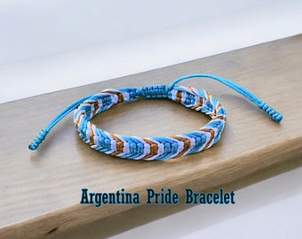 Lionel Messi Bracelet, Leo Messi, Argentina Pride Bracelet, Argentina Flag Bracelet, Argentina Bracelet