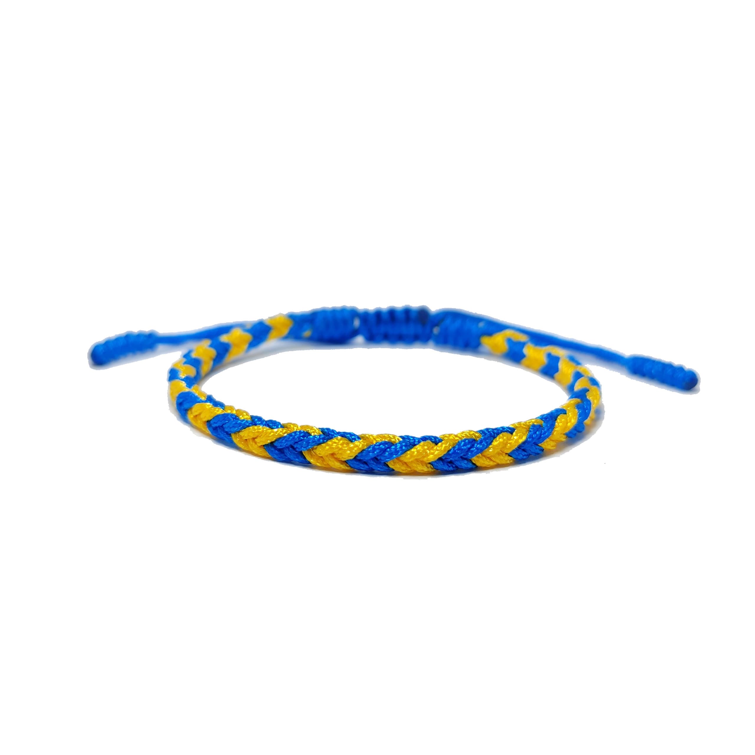 Stand With Ukraine Bracelet Ukraine Flag Bracelet Ukraine Etsy