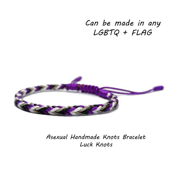 Asexual Pride Bracelet, Demisexual Bracelet, Asexual Colored Bracelet, Asexual Bracelet Gift, Asexual Gifts, Pride Month, Pride Bracelet