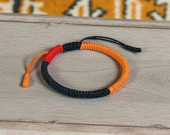 Kabbalah Bracelet, Tibetan Buddhist Bracelet, Buddhist Lucky Knots Rope Bracelet, Lucky Bracelet, Couples Bracelet, Red Tibetan Bracelet