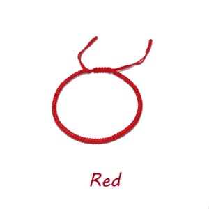 Kabbalah Red String Protection Bracelet, Protection Men’s Women’s Red, Evil Eye Bracelet, Protection Block Negativity Bracelet, Red String