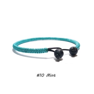 Mens Womens Bracelet, Lucky Tibetan Buddhist Handmade Lucky Rope Knots Bracelet, gift yoga meditation prayer bracelet, braided bracelet