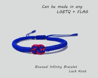 Flaga Bi Pride, Bransoletka Bisexual Pride, Bransoletka Bisexual Pride, Bransoletka LGBTQ, Bransoletka Gay Ankle, Miesiąc Dumy, Prezent dla Biseksualistów