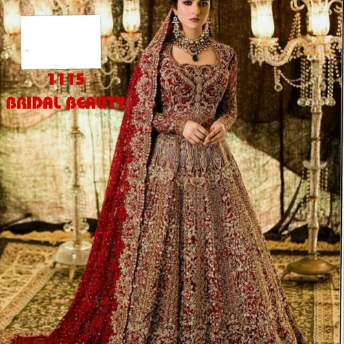 Maroon Sabyasachi Designer Lehenga Choli With High Embroidery Etsy Israel
