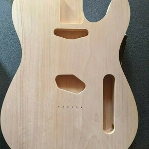 T-Style raw body in 2 pieces of Ontano MADE in ITALY
