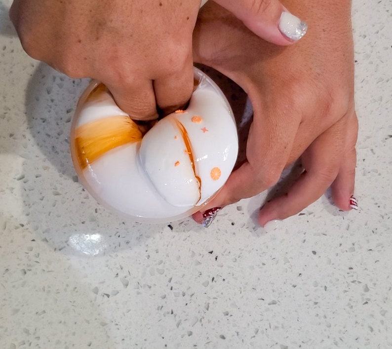 Orange Creamsicle Slime