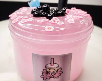 Sakura Boba Slime