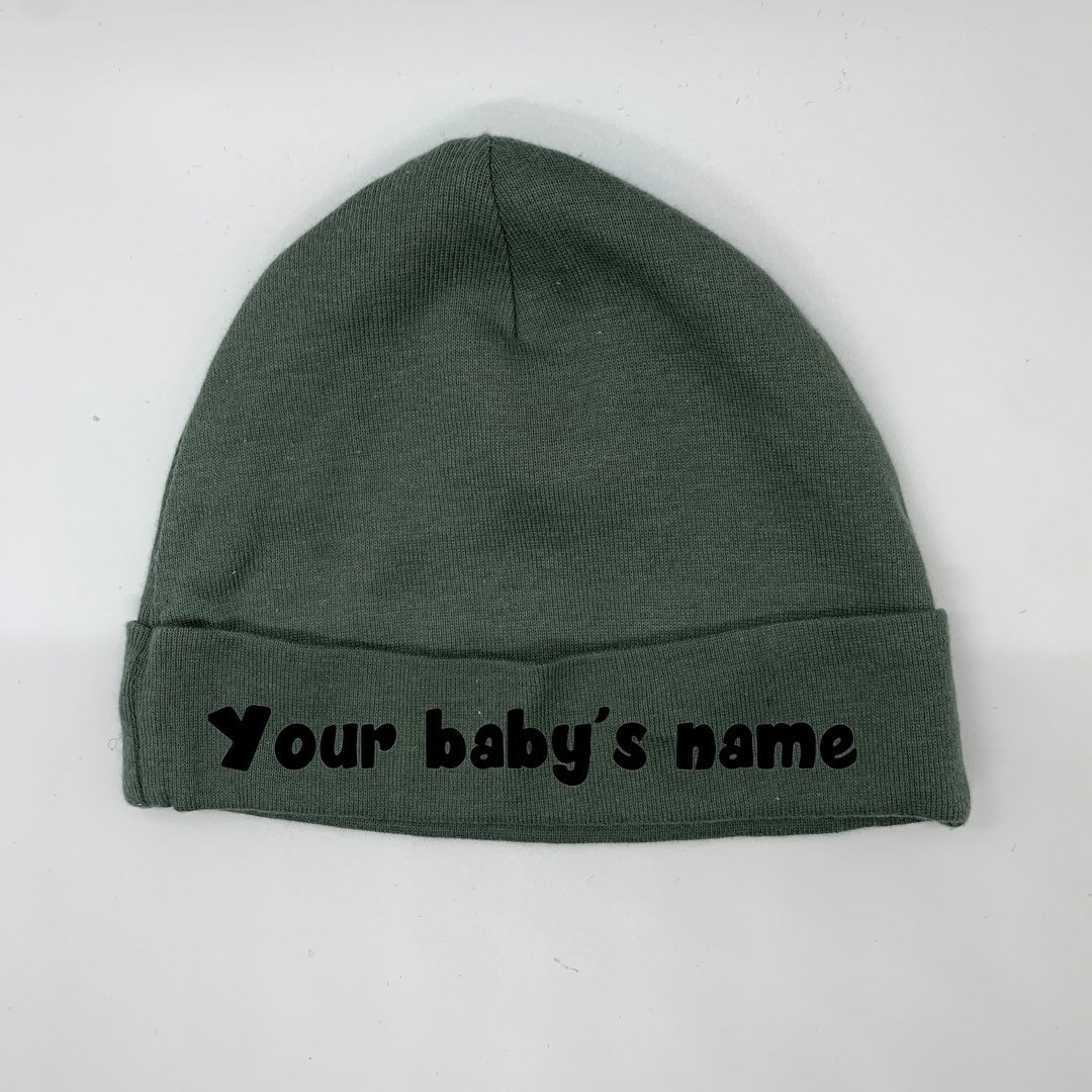 Personalized Baby Hats Customized Baby Hats Baby Caps Etsy