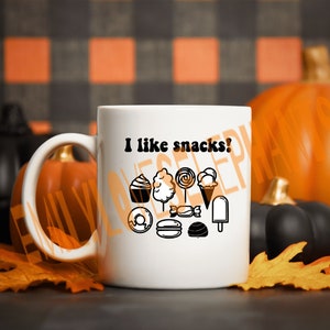 I Like Snacks SVG, PNG, JPEG