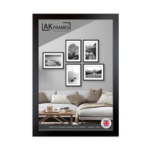 A1 A3 A4 A2 Black and White Trendy wall art Gift for new Mom | Gold and Silver Picture Frames | Modern Thin Colourful Wall Art Picture Frame