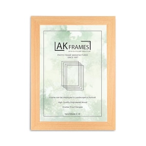 A4 A5 Gold and Silver Rectangle Picture Frames | A1 A2 Black and White Trendy wall art Gift for new Mom | Modern Wall Art Picture Frames