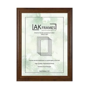 a3 frame, a4 frame, picture frames, colourful wall art, gift for new mum, a1 frame, trendy wall art, oak picture frame, walnut picture frame, Rosewood frame, a2 country pine frame