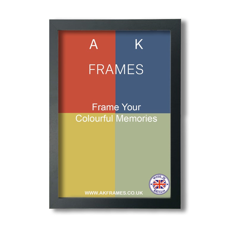 Thin Black and White A2 A3 A4 A5 Photo Frame Picture Frames Etsy