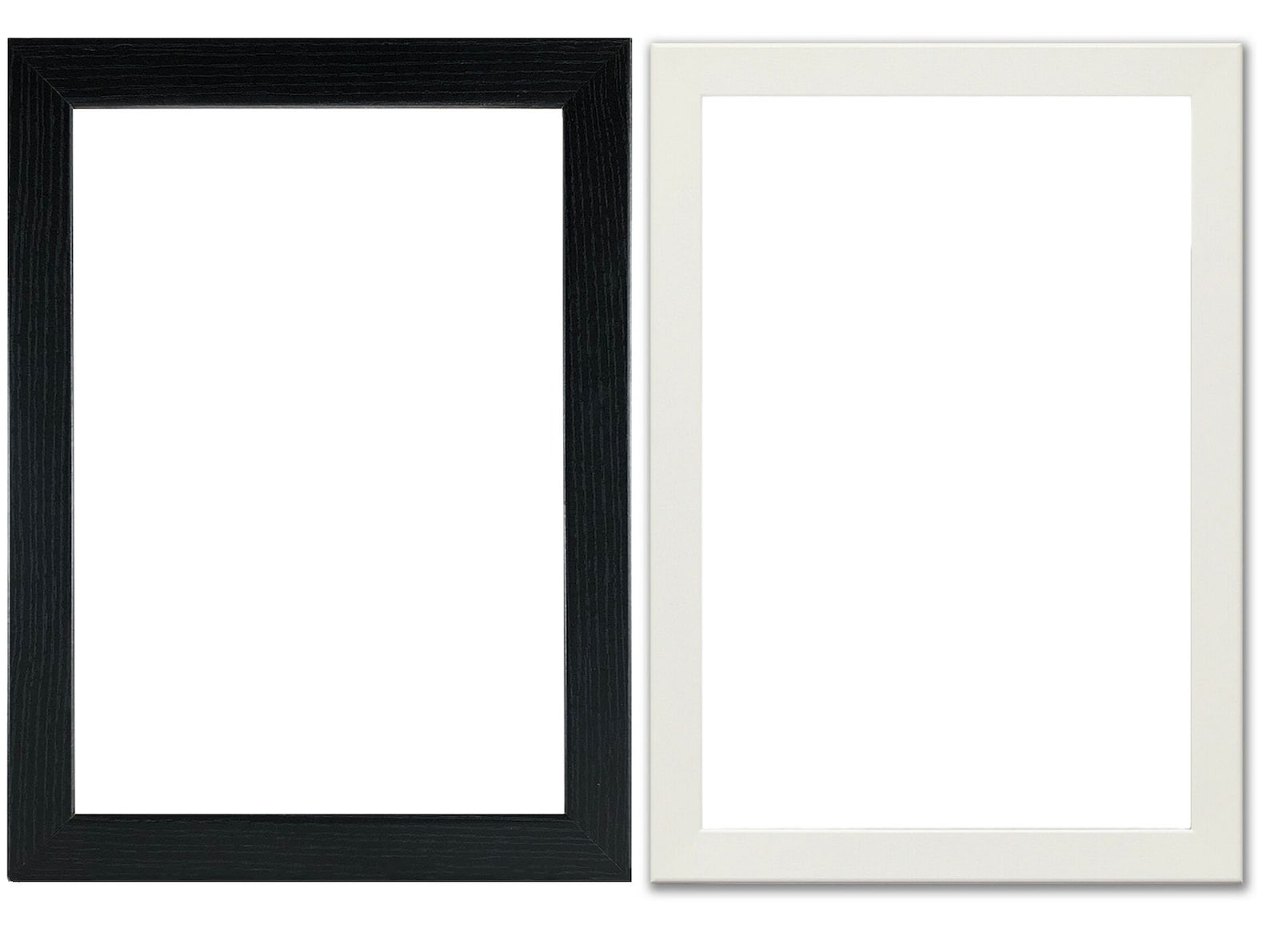 Black and White Picture Frames Photo Frames Poster Frames Hand Etsy