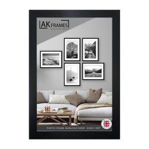 A2 A3 A4 A1 Black and White Picture Frames | Colourful Photo Frame Gift for new Mom | Modern Room Decor Aesthetic Picture Frame