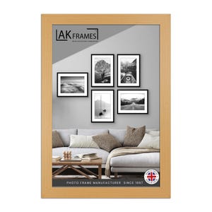 A1 A3 Black and White Picture Frames | A4 A2 Gold and Silver Trendy wall art Gift for new Mom | Modern Colourful Wall Art Picture Frames