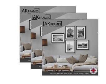 Quadro Frames 12x24 nch Pcture Frame, Style P375 - 3/8 nch Wde