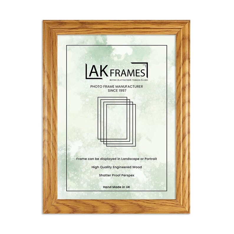 a3 frame, a4 frame, picture frames, colourful wall art, gift for new mum, a1 frame, trendy wall art, oak picture frame, walnut picture frame, Rosewood frame, a2 country pine frame