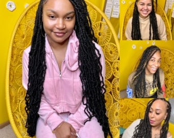 FAUX Locs | BOHO Locs | Goddess Locs | DIY- Product & Hair List - Items Found on Amazon