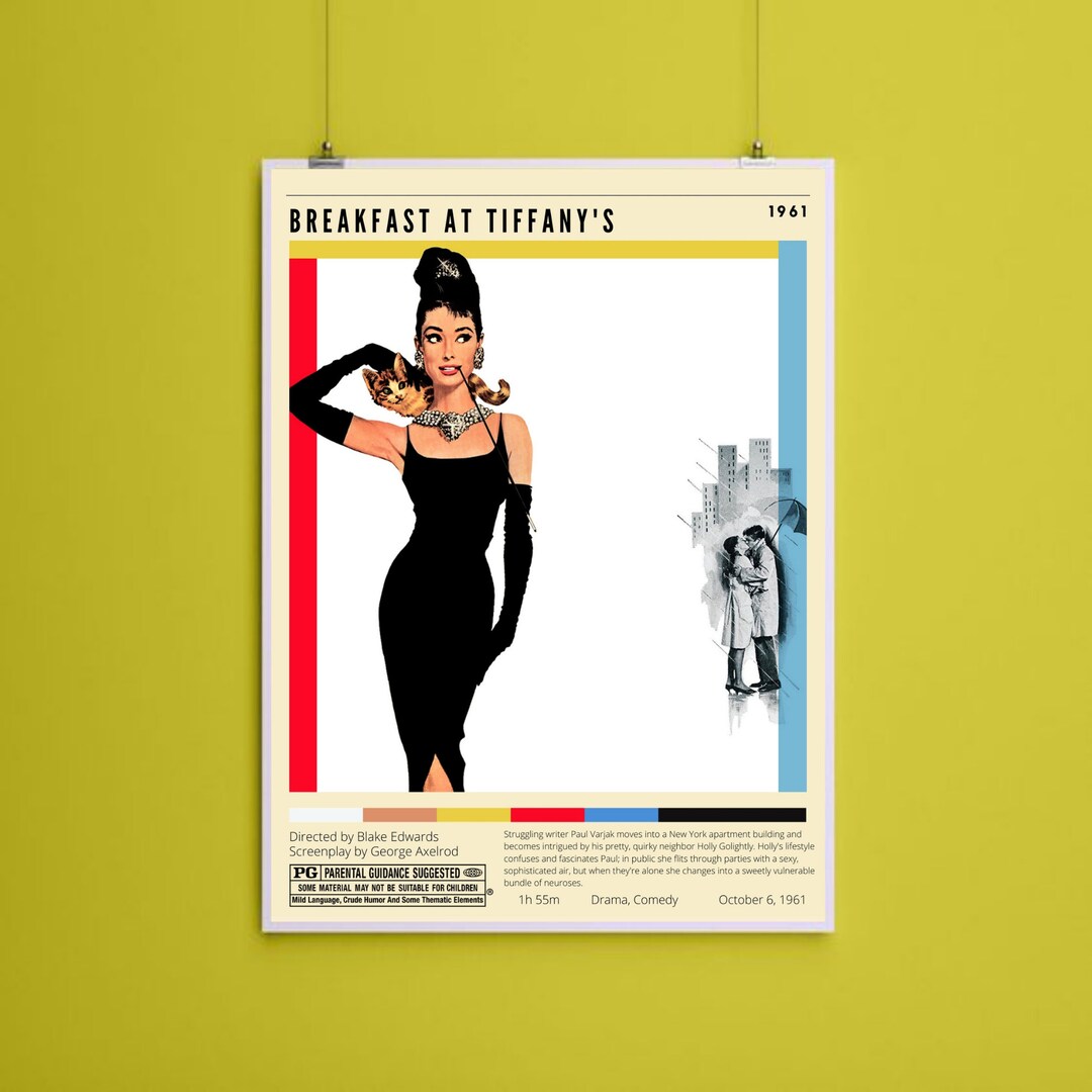 Breakfast at Tiffany's Movie Poster - 