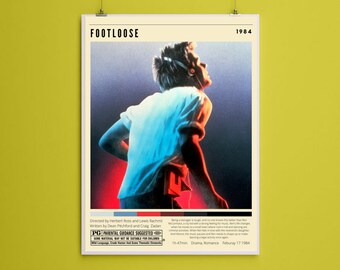 Footloose - Retro Digital Download - "8x10" inches