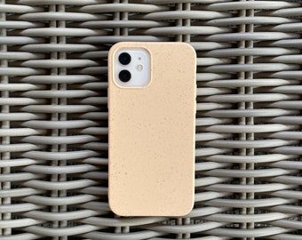 100% Compostable, Biodegradable, Eco-friendly, Natural bamboo fibres, iPhone case, iPhone 12/ 12 Pro,