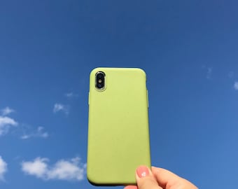 100% Compostable, Biodegradable, Organic, Natural bamboo fibres, Green iPhone case, iPhone X/XS, XR, XS Max