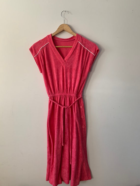 Vintage Terry cloth dress