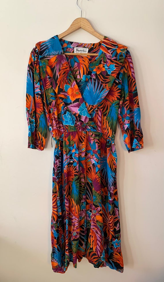 Vintage floral dress