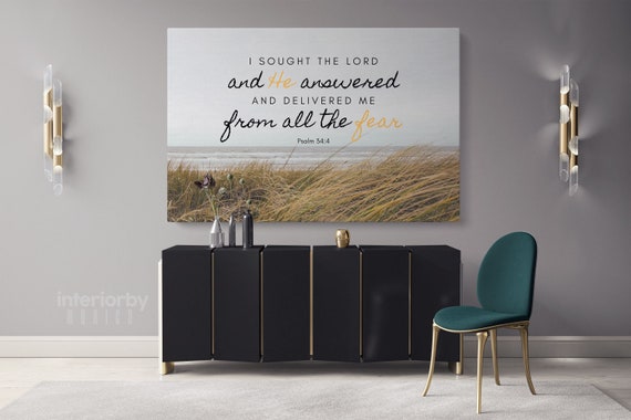 Scripture Canvas Wall Art