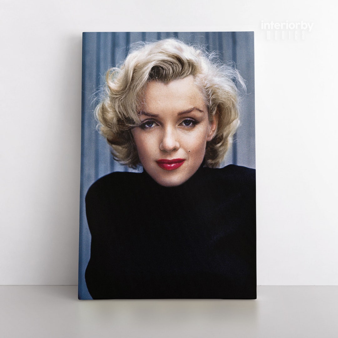Marilyn Monroe Nude Canvas, Naked Canvas, Wall Hangings, Marilyn Monroe Sexy Photo Canvas